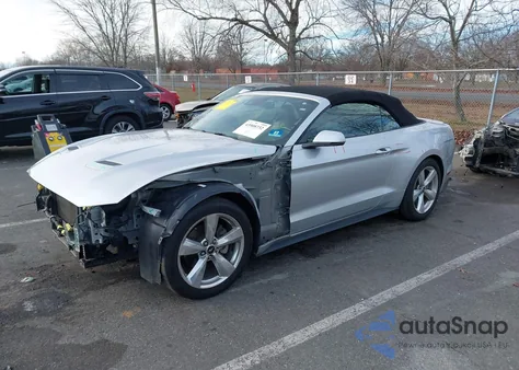 2018 Ford Mustang Ecoboost Premium из США, поврежденный, VIN 1FATP8UH9J5175042